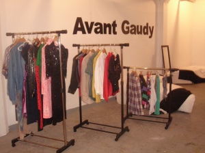 AG showroom clothing display